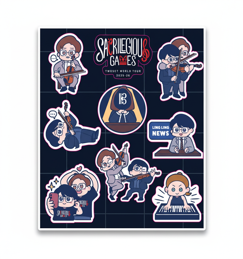Sacrilegious Games Sticker Pack