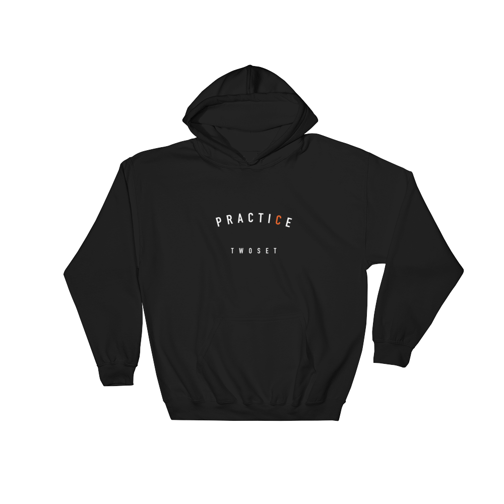 TwoSet Black Practice Hoodie