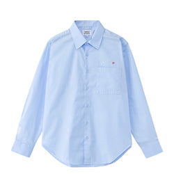 blue long-sleeve practice shirt for musicians classical music fashion TwoSet